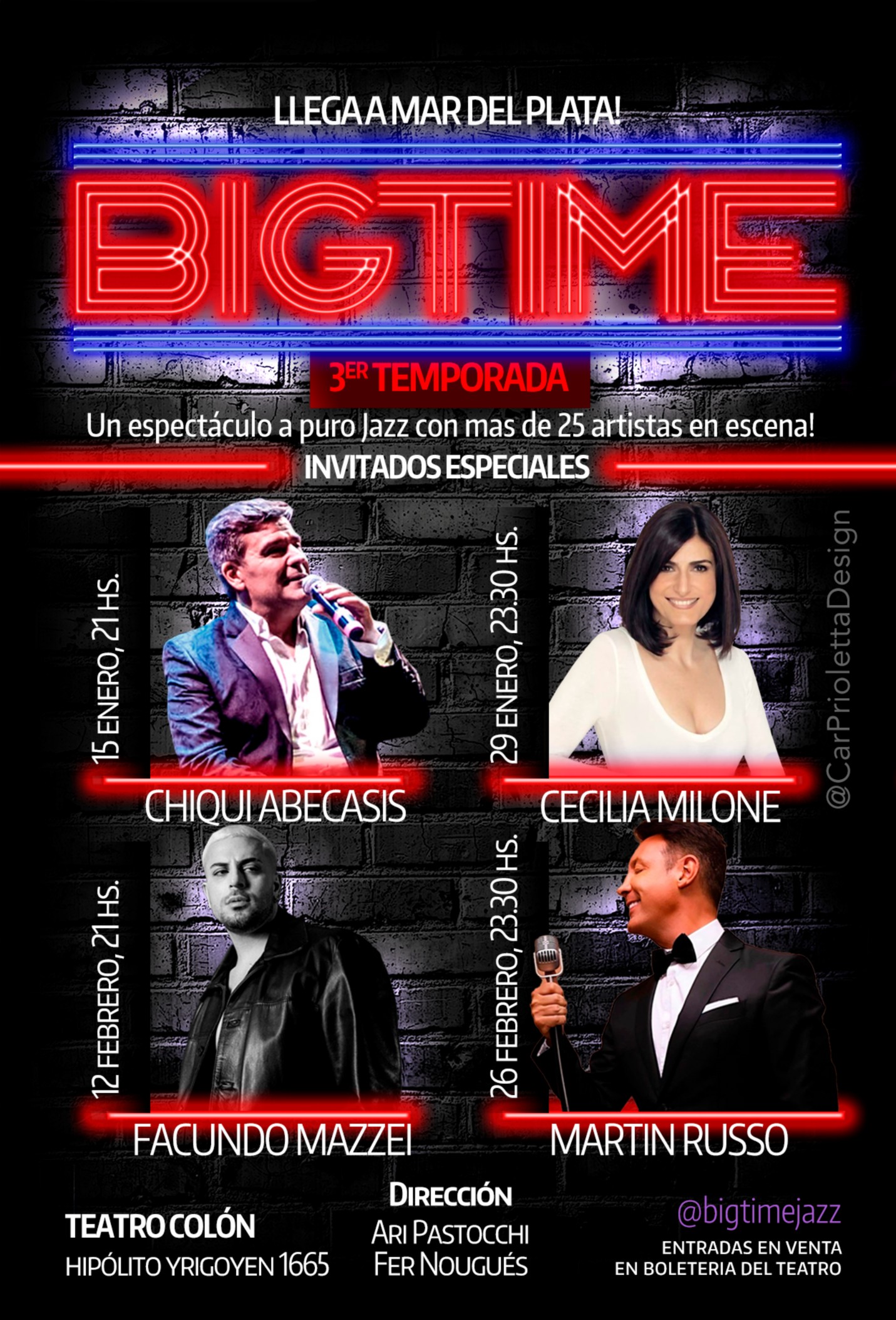 flyer tercer temporada
